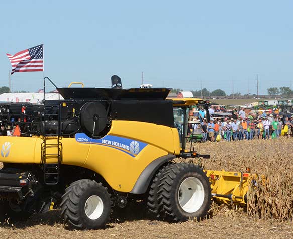 New Holland Field Demo at the Farm Progress Show